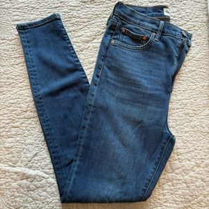 Denim forum Lola high rise skinny jeans (30 inch length)